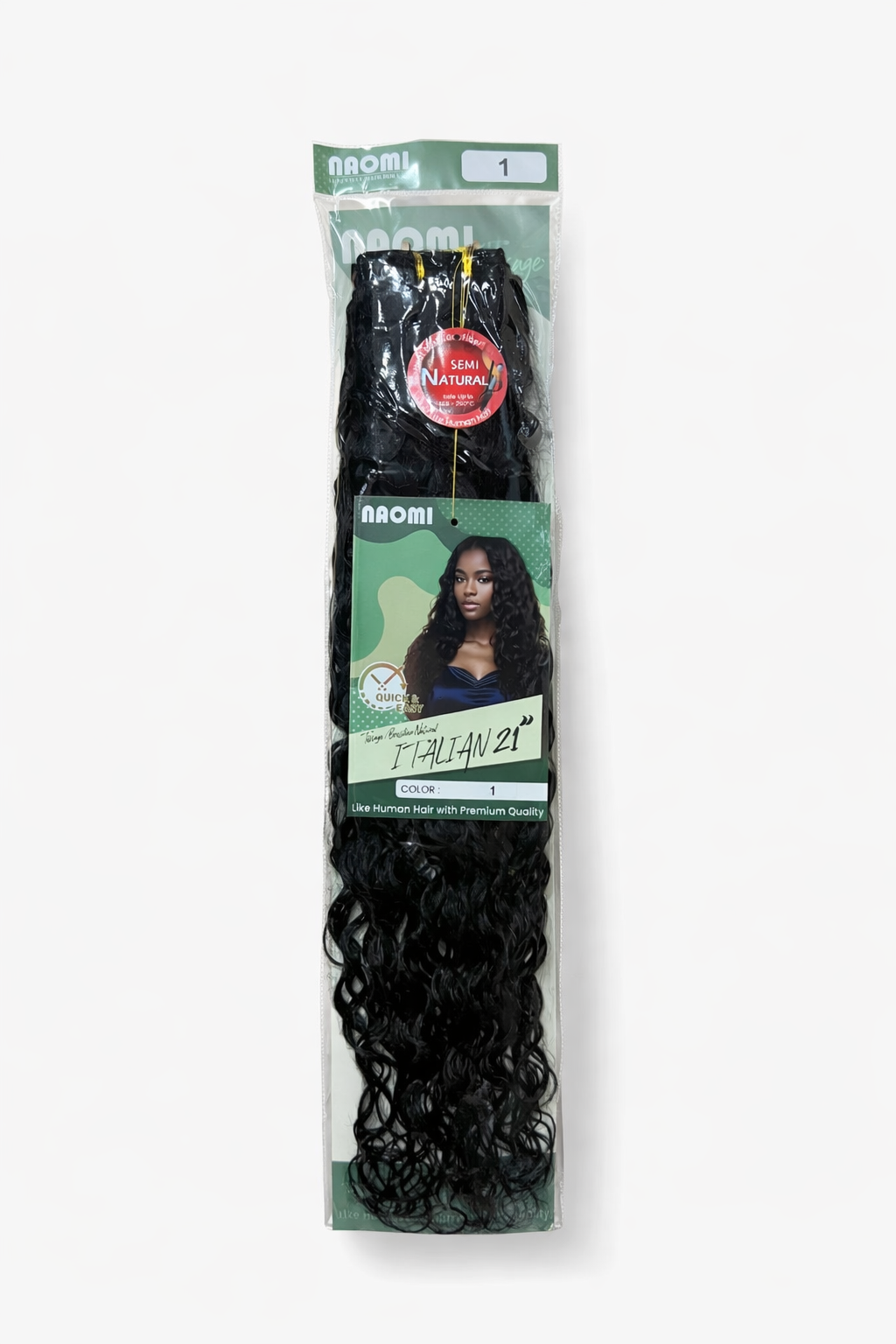 Tissage Semi-Naturel Italian 21” - couleur 1