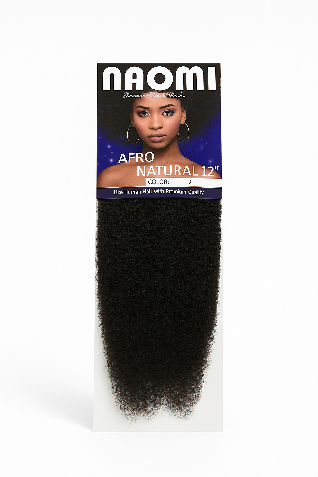 Mèche Afro Naturel Naomi 12 pouces - couleur 2
