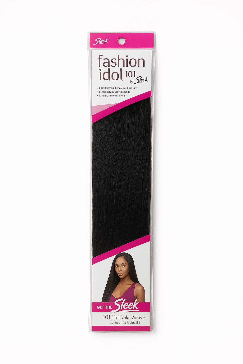Tissage Sleek Fashion idol 101 lisse - couleur 2 - 18 pouces