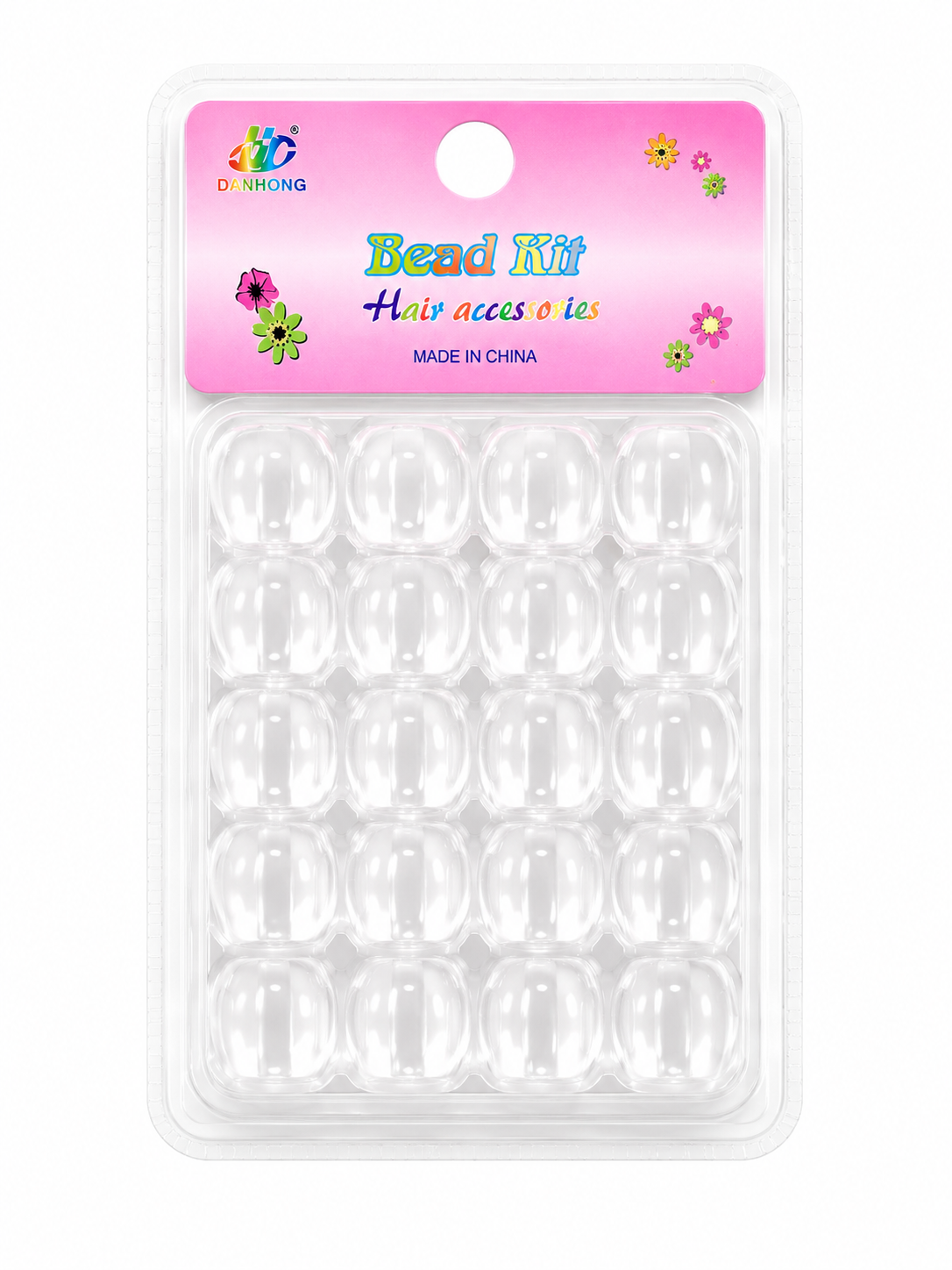 Perle transparente Grosse