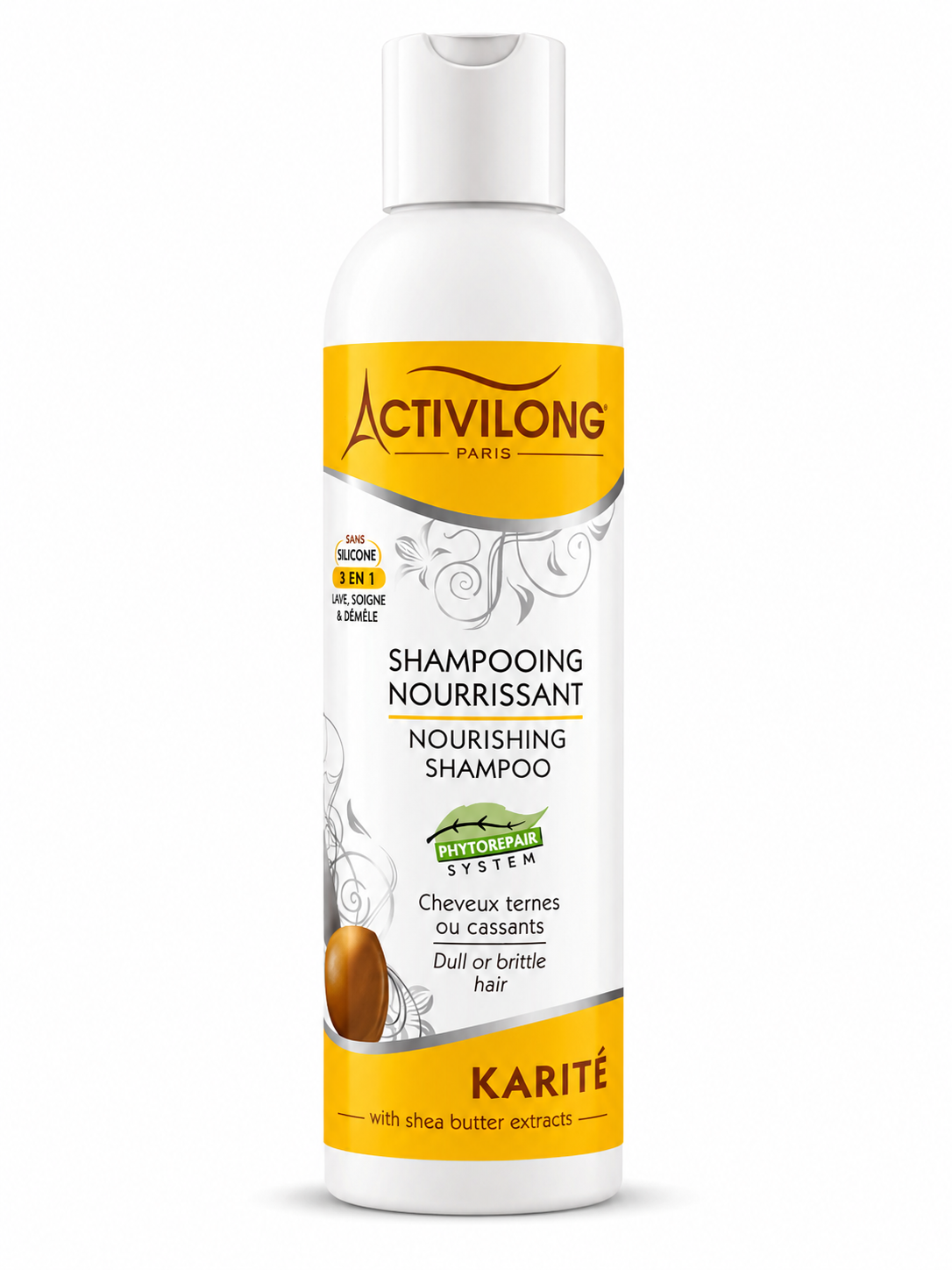 Shampooing Nourrissant au Karité – Cheveux Secs, Ternes ou Cassants - Activilong