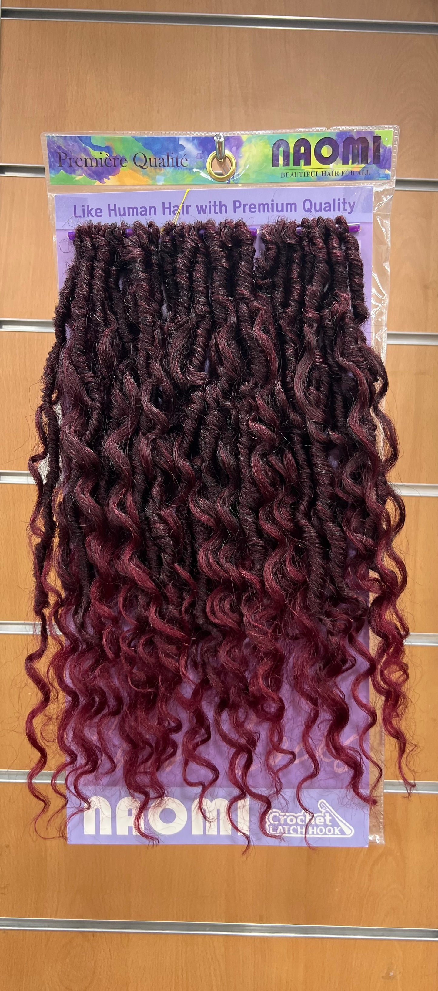 Naomi Coco Locks 14’ T1B/BURG