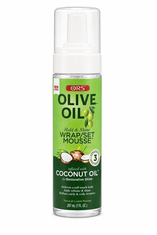 Mousse Coiffante à l’Huile de Coco - ORS Olive Oil