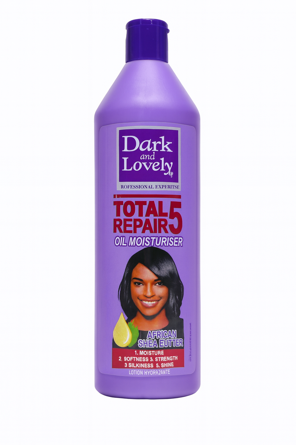 Dark & Lovely Total Repair 5 Oil Moisturiser – Lotion Hydratante au Beurre de Karité