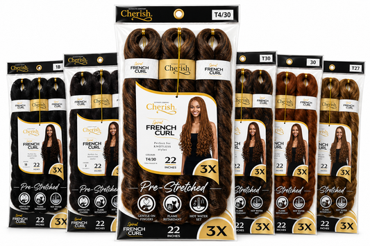 French curl 22 pouces - Cherish