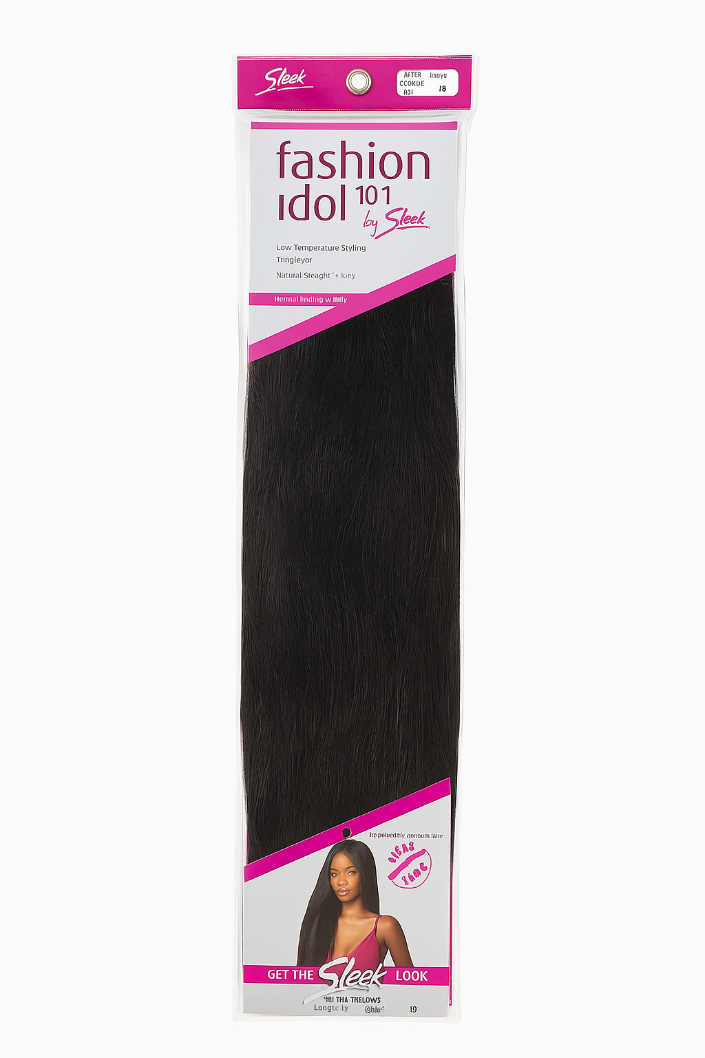 Tissage Sleek Fashion idol 101 lisse - couleur 1B - 18 pouces