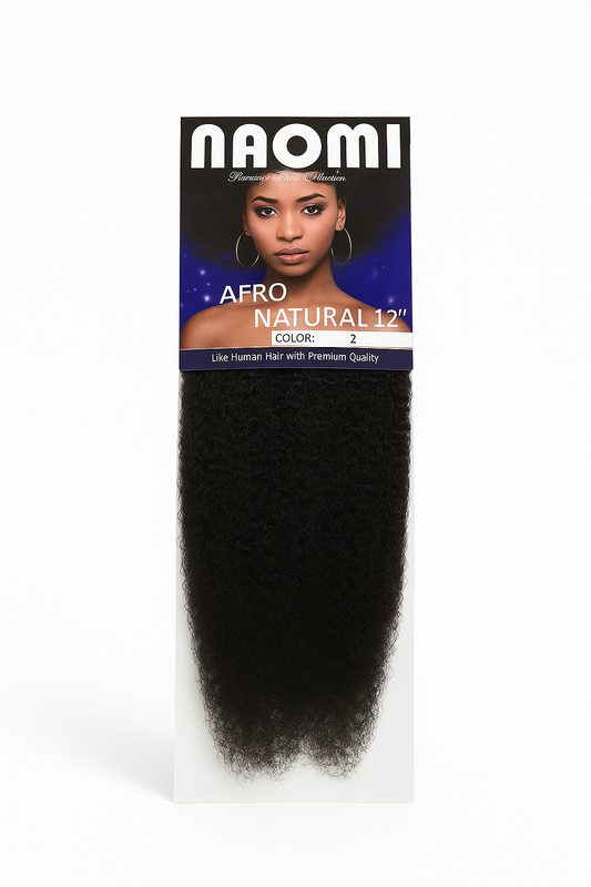 Mèche Afro Naturel Naomi 12 pouces - couleur 2