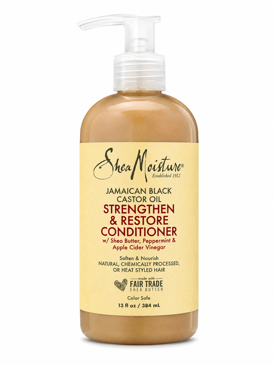 Après-Shampooing Fortifiant & Réparateur - SheaMoisture Jamaican Black Castor Oil