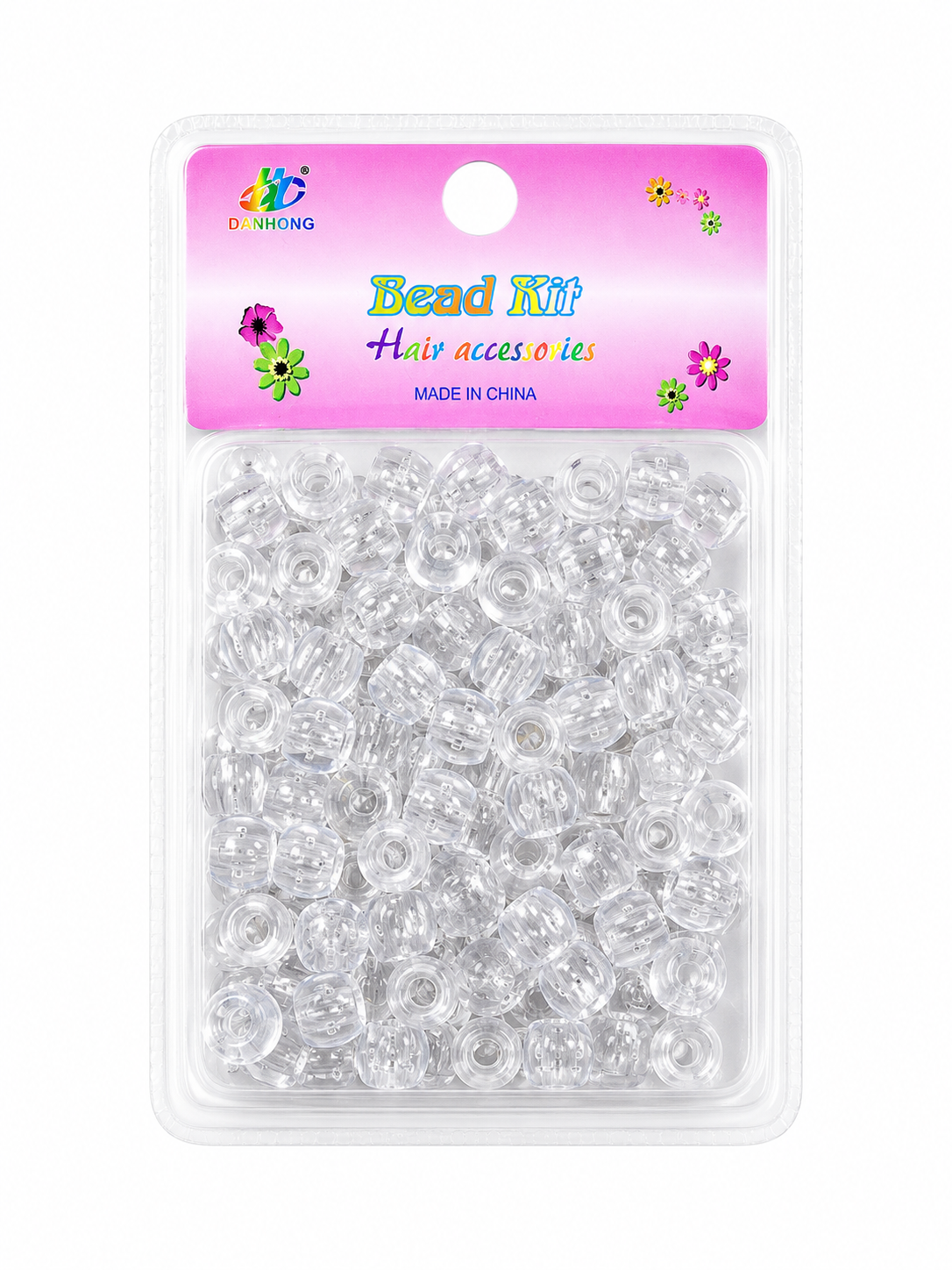 Perles transparentes petites