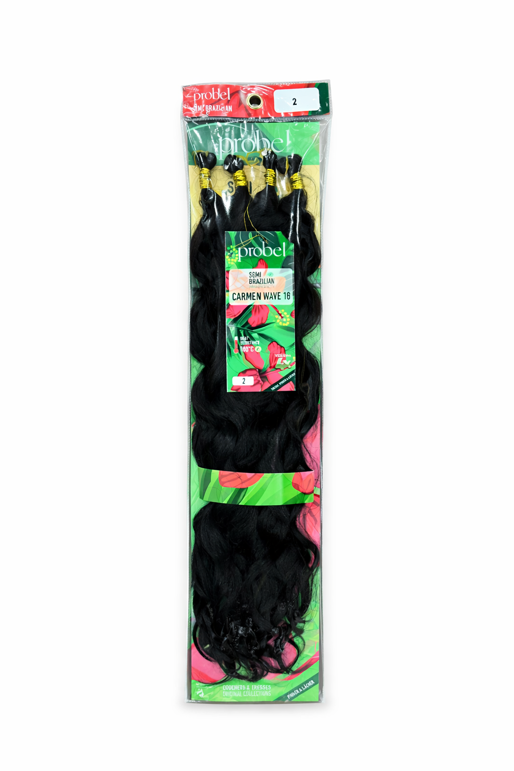Mèche Carmen Wave 18 pouces - couleur 1B