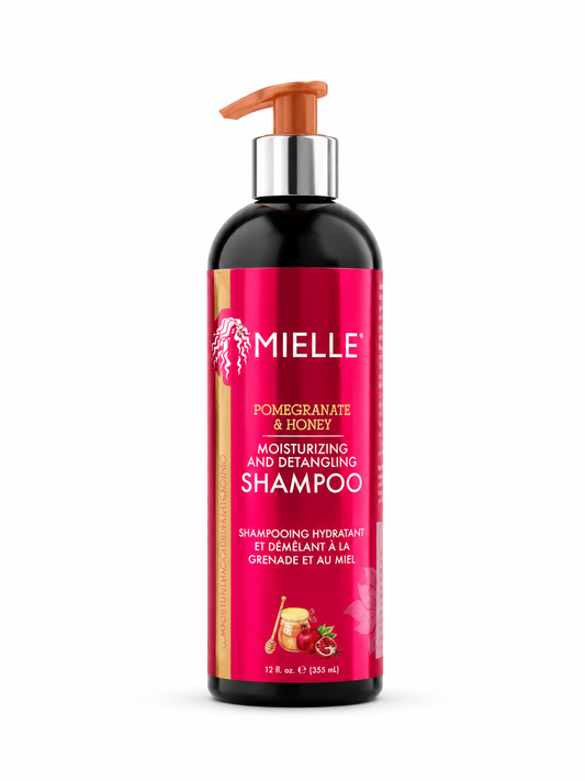 Shampooing hydratant et démêlant à la grenade & miel - Mielle