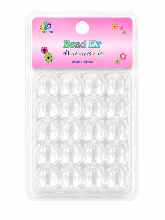 Perle transparente Grosse
