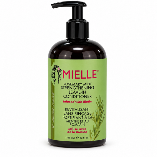 Crème Démêlant Fortifiant Sans Rinçage - Mielle Menthe & Romarin