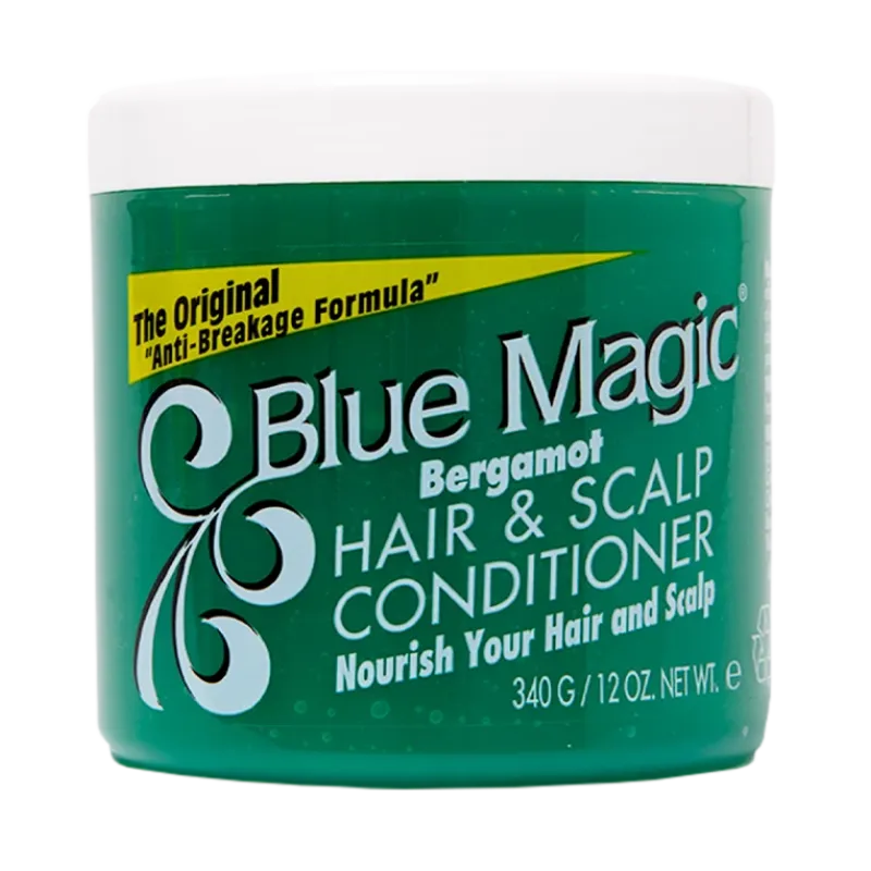 Blue Magic Vert - Bergamot - Pomade pour Hydratation et Brillance