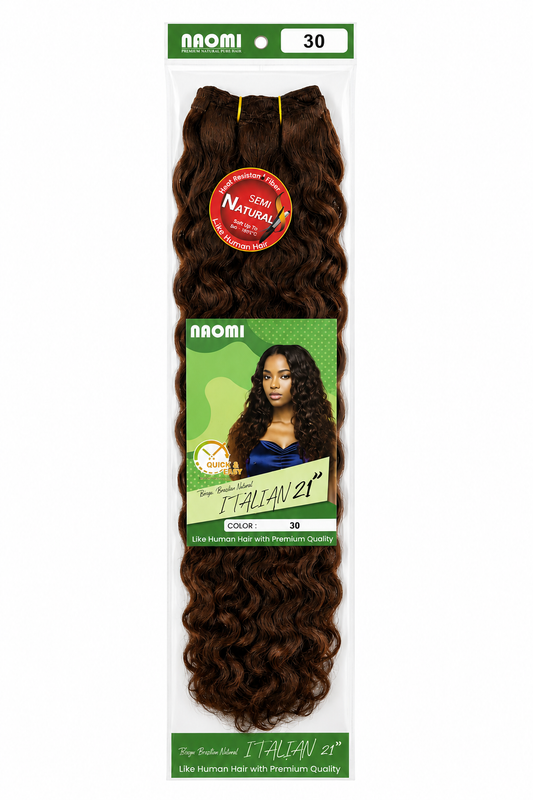 Tissage Naomi italian 21 pouces - couleur 30