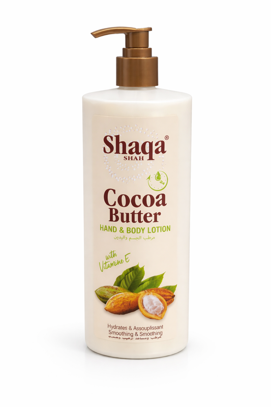 Lait au Beurre de Cacao & Vitamine E - Shaqa