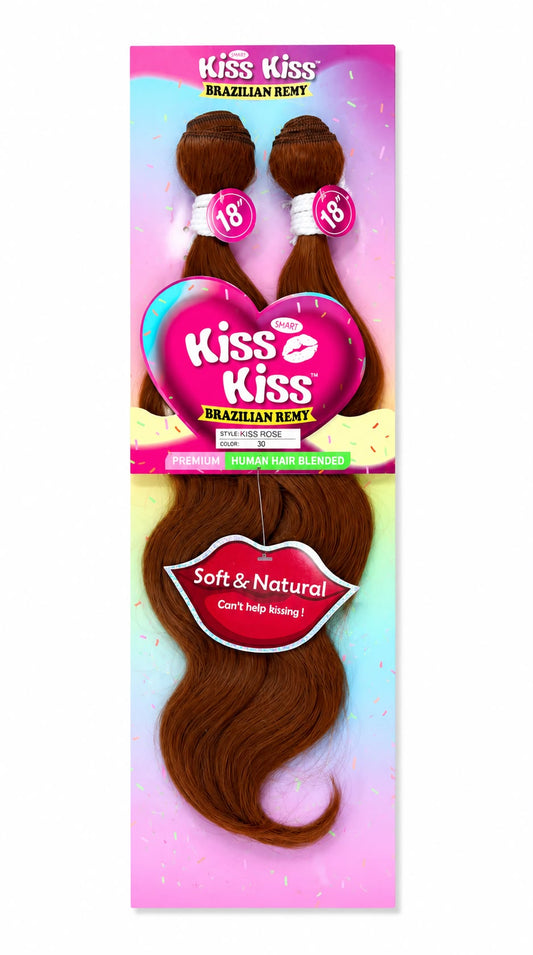 Tissage ondulé kiss rose couleur 30