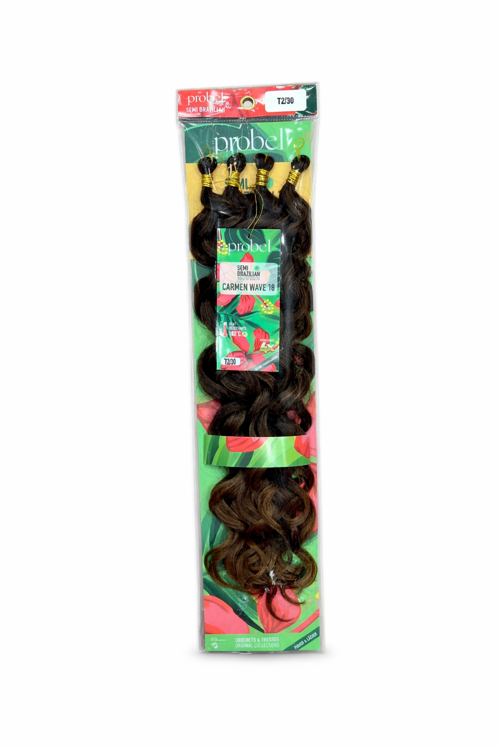 Mèche Carmen Wave 18 pouces - couleur T2/30