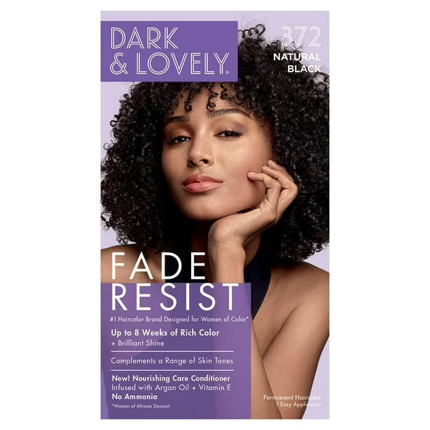 Dark and Lovely – Teinture - couleur 372 - Naturel Black