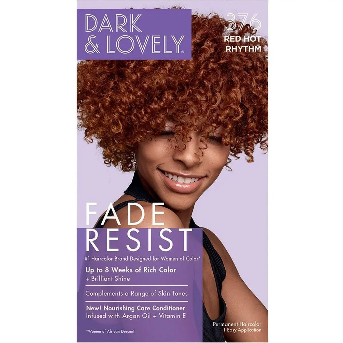 Dark and Lovely – Teinture - couleur 376 - Red Hot Rhythm