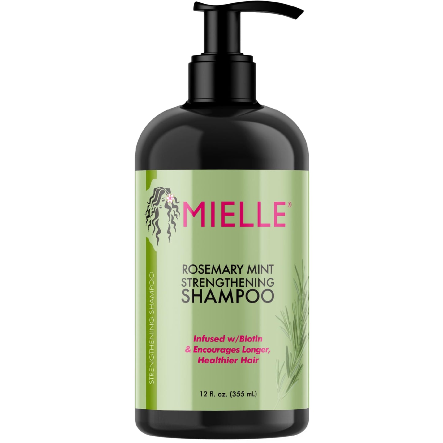 Shampooing Mielle Rosemary Mint - Fortifiant & Croissance